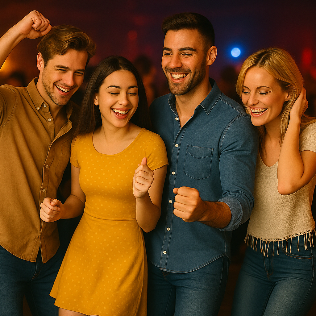 DJ y cantante animando una fiesta privada en Valencia